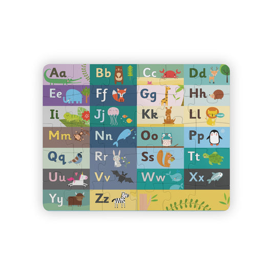 Animal ABC Jigsaw Puzzle – Learn the Alphabet with Friendly Creatures